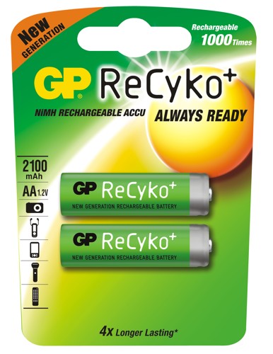 Akumulátor GP R06 ReCyko, 2100mAh, B0827