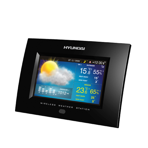 Meteostanice Hyundai WSC 2032B, fotorámeček