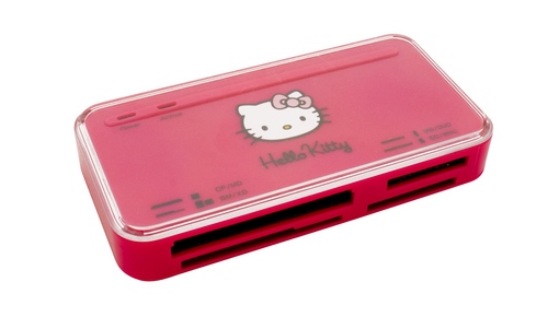 Čtečka karet Hello Kitty, růžová