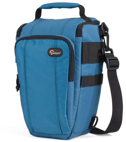 Pouzdro foto LowePro Toploader Zoom 55 AW modré (Sea Blue)