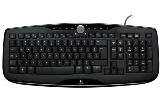 Klávesnice Logitech Media Keyboard 600, USB, SK