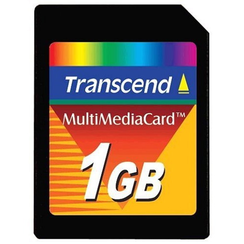 Paměťová karta TRANSCEND 1GB MMC multimedia memory card