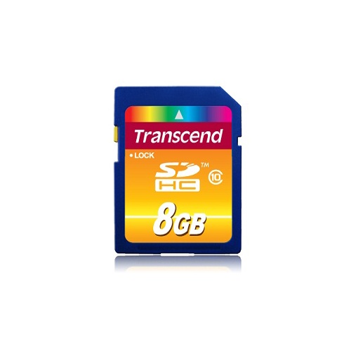 Paměťová karta TRANSCEND 8GB SDHC CARD (SD 3.0 SPD Class 10) memory card