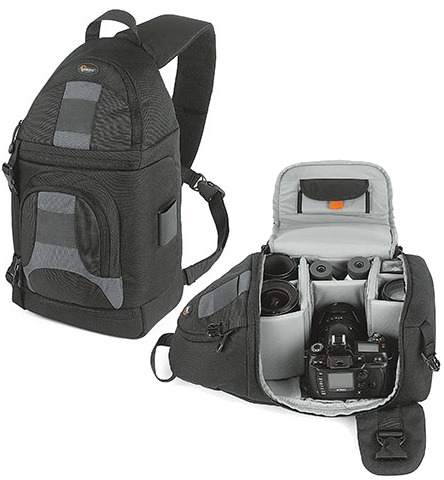 Pouzdro foto LowePro SlingShot 200 AW černé